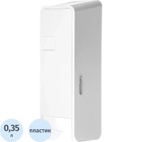 Дозатор для жидкого мыла 350мл пластик белый M-9029W