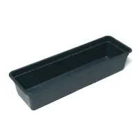 Ящик для рассады, 50&times;15&times;10 см, 5 л, пластик, чёрный, &laquo;Садовита 6&raquo;