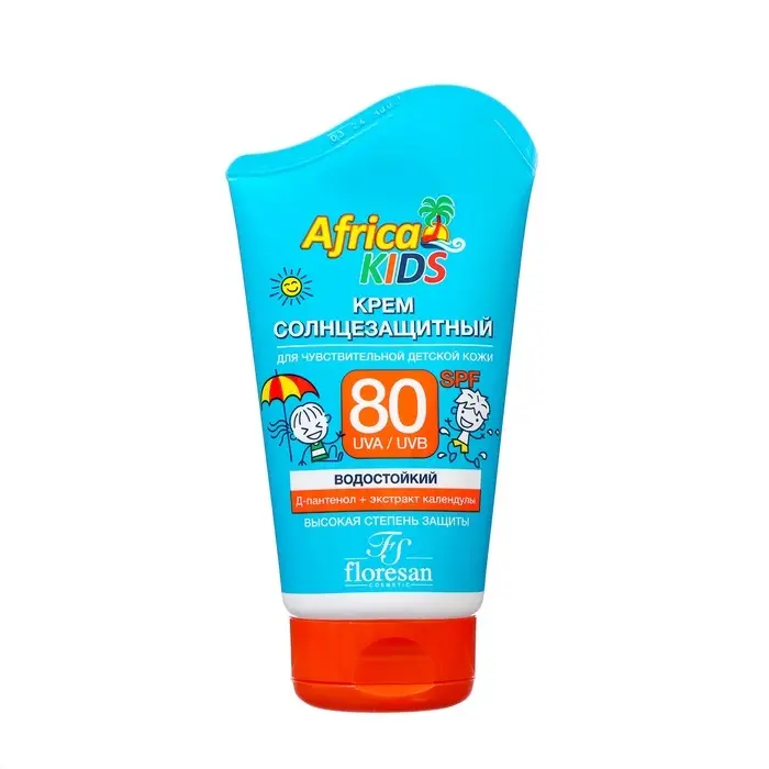Солнцезащитный крем детский Africa Kids SPF 80, 100 мл