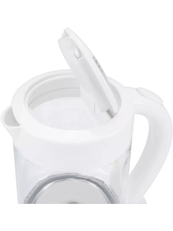 Чайник HYK-G9990 1,5л 2000Вт белый (стекло) Чайник HYK-G9990 1,5л 2000Вт белый (стекло)