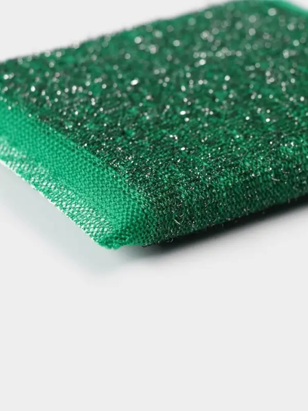 Губка для посуды Доляна, со стальной стружкой, 12×9×1.5 см, МИКС Губка для посуды Доляна, со стальной стружкой, 12×9×1.5 см, МИКС