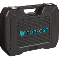 Набор инструмента Topfort 110 предметов 1/4 и 1/2