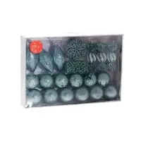 Ёлочные игрушки &laquo;Чудесный день&raquo;, шары новогодние, набор 25 шт., зелёный