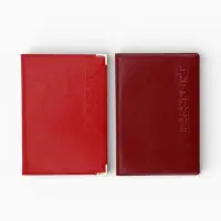 Обложка для паспорта, пвх, 9.5&times;0.5&times;13.5 см, МИКС