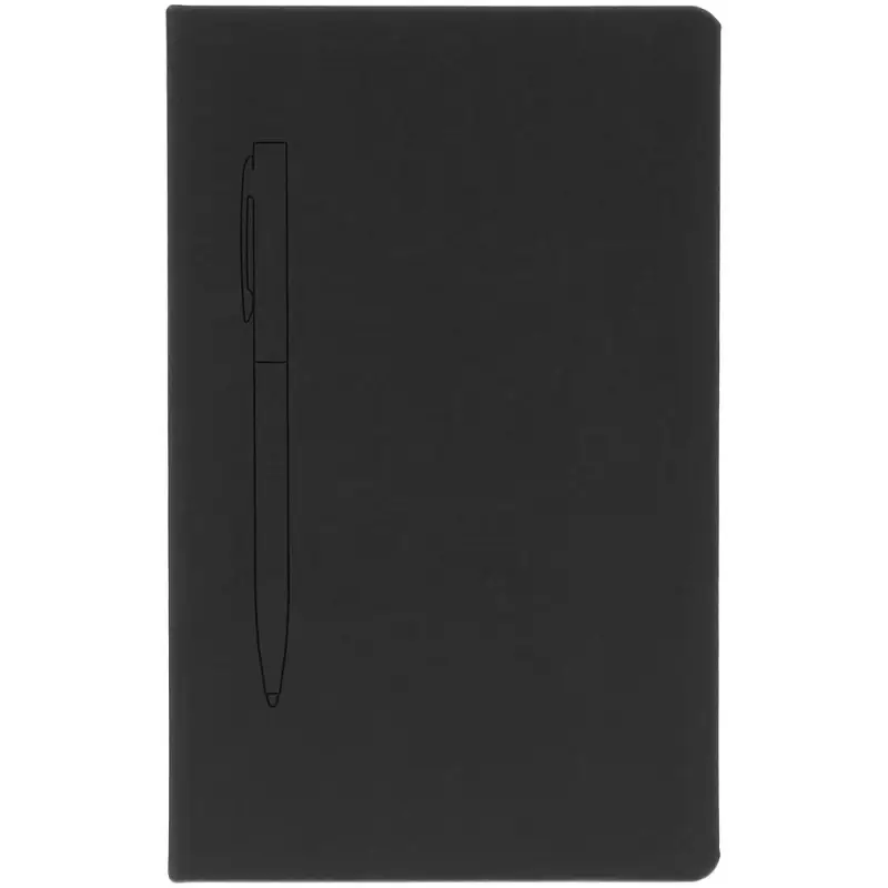 Ежедневник Magnet Shall, недатированный, черный Ежедневник Magnet Shall, недатированный, черный