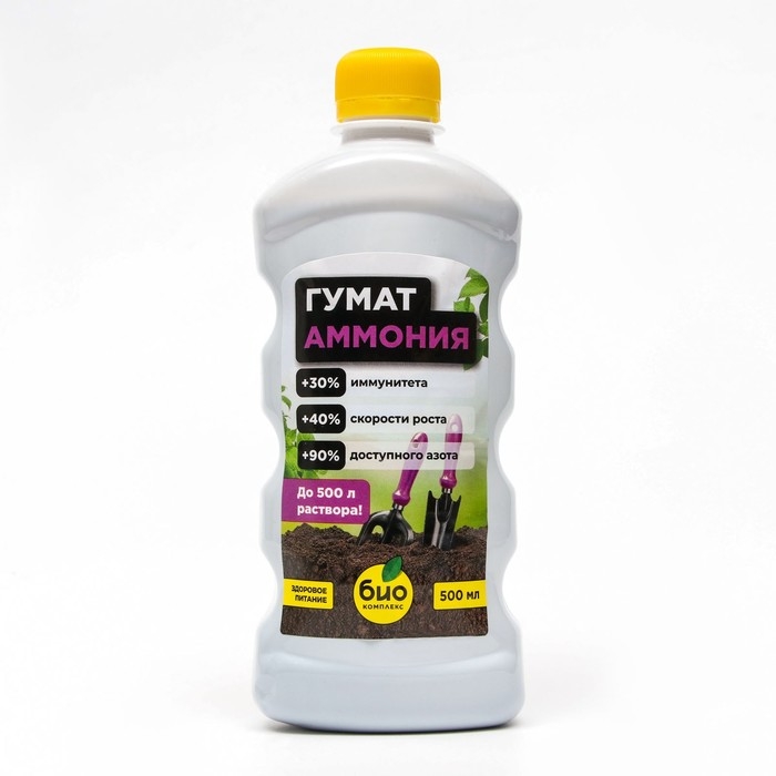 Удобрение Гумат Аммония БИО-комплекс, 0,5 л Удобрение Гумат Аммония БИО-комплекс, 0,5 л