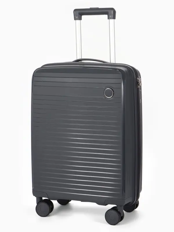 Чемодан на колесах, 20", кодовый замок, 36&times;20&times;54 см, серый