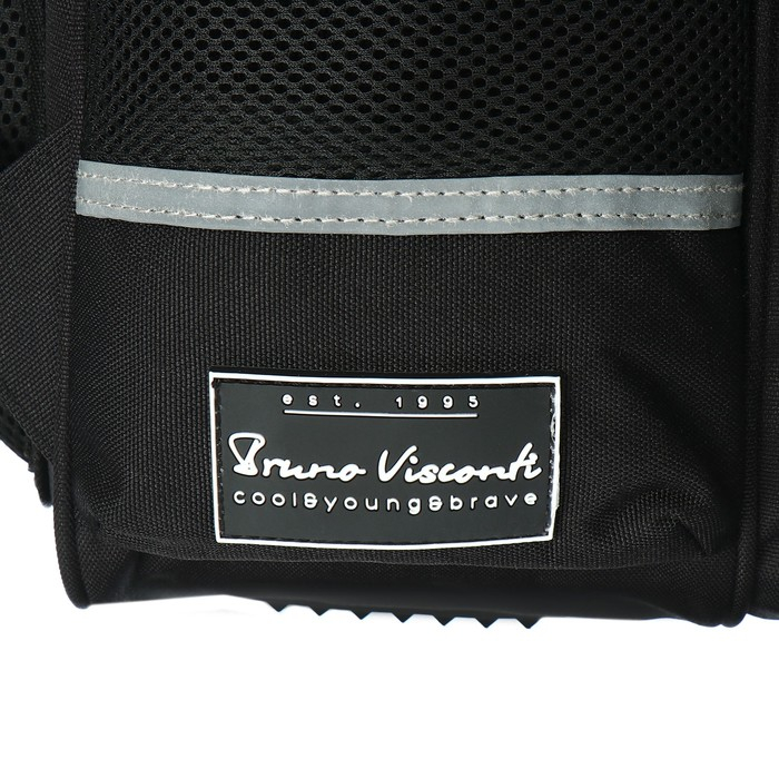 Рюкзак школьный Bruno Visconti, 40 х 30 х 19 см, эргономичная спинка, Be different