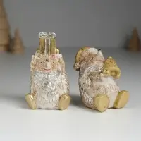 Фигурка полистоун &laquo;Ёжик коричневый&raquo;, 4.8&times;4.5&times;8.2 см, МИКС