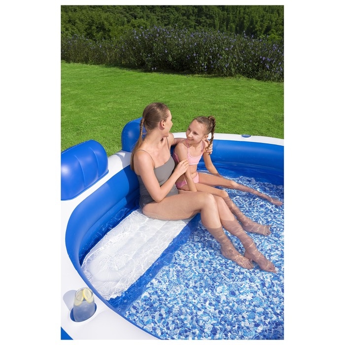 Бассейн надувной Бассейн надувной "Семейный" 231 х 219 х 79 см, от 6 лет 54422