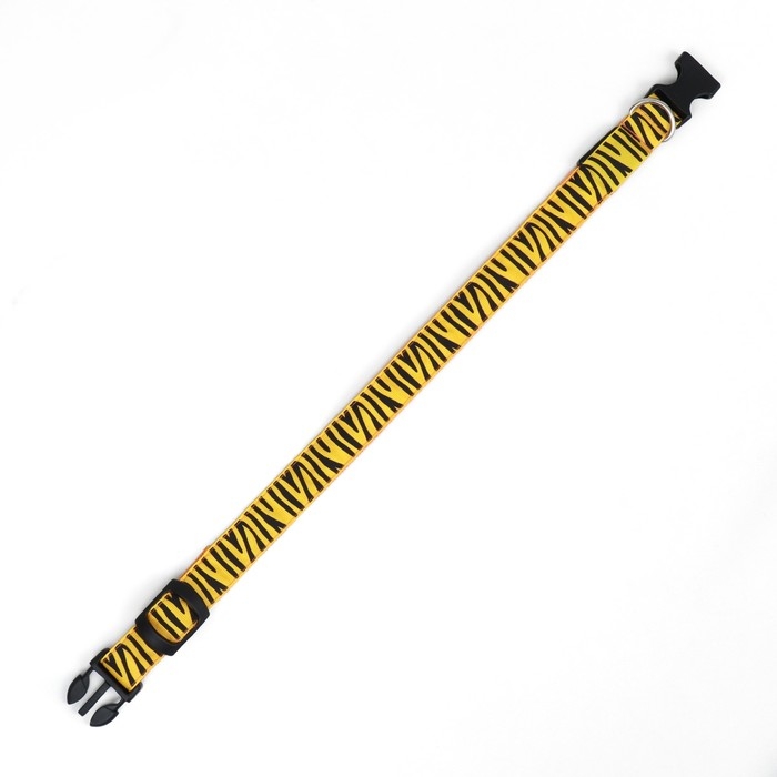 Ошейник с подсветкой Тигр 3 режима свечения, размер L, ОШ 48-60 х 2,5 см оранжевый Ошейник с подсветкой Тигр 3 режима свечения, размер L, ОШ 48-60 х 2,5 см оранжевый