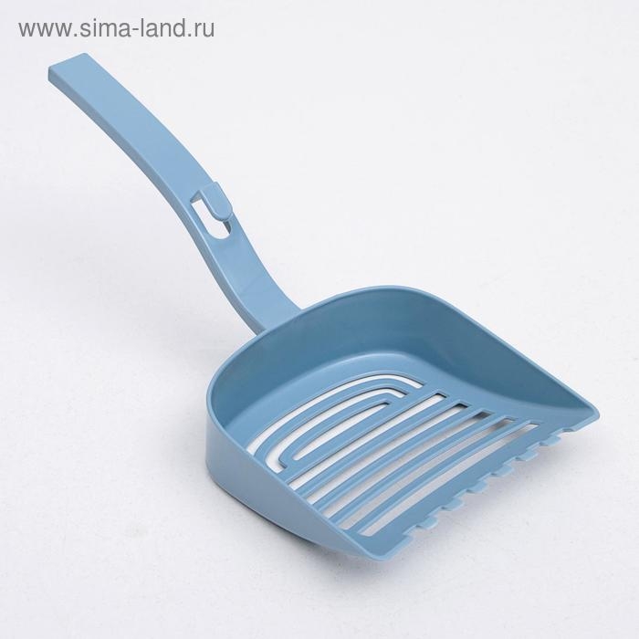Туалет для кошек фигурный закрытый с совком, 54 х 37 х 40 см, бело-серый Туалет для кошек фигурный закрытый с совком, 54 х 37 х 40 см, бело-серый