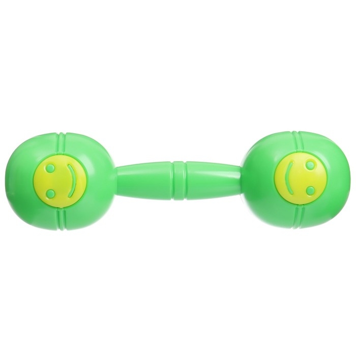 Погремушка «Перкуссия», шейкер, цвет синий/зеленый, Крошка Я