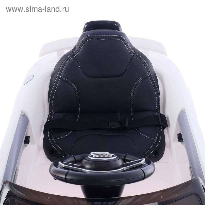 Электромобиль AUDI TT RS, EVA колёса, кожаное сидение, цвет белый Электромобиль AUDI TT RS, EVA колёса, кожаное сидение, цвет белый