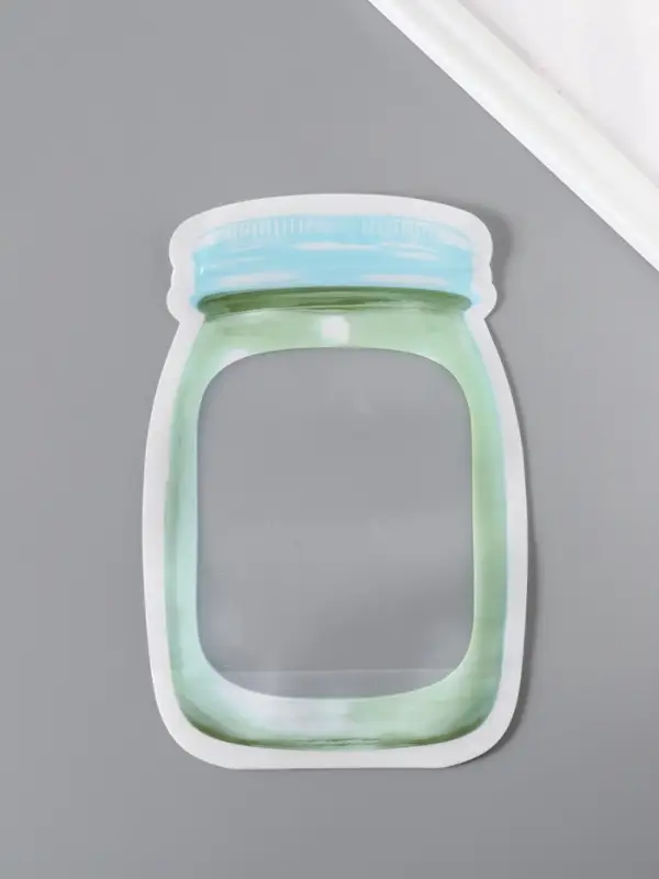 Пакет для хранения Пакет для хранения "Стеклянная банка с крышкой", застёжка zip-lock 13,4х19,9+7 см