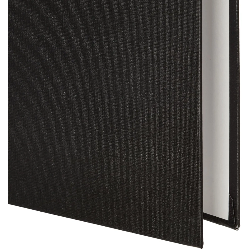 Папка-регистратор  75мм, 10шт/уп, черный,ПБП1,карм.кор