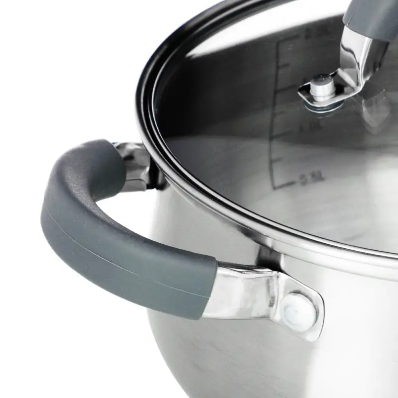 VETTA Вена Кастрюля 18х10,5см. 2,6л. со стекл. крышкой, индукция