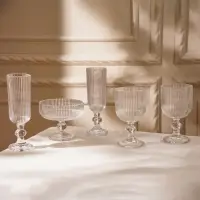 Бокалы для шампанского SL Home &laquo;Модерн&raquo;, 150 мл, 5.5&times;18.5 см, набор 2 шт., стекло, прозрачные