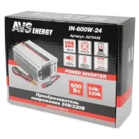 Автомобильный инвертор 24/220V AVS IN-600W-24