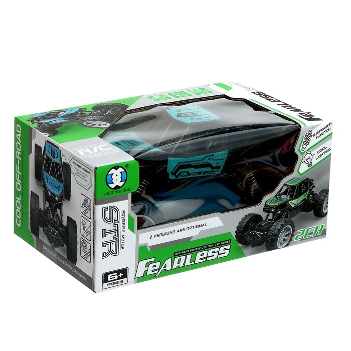 Джип «Вездеход», радиоуправление, свет, на батарейках, синий Джип «Вездеход», радиоуправление, свет, на батарейках, синий