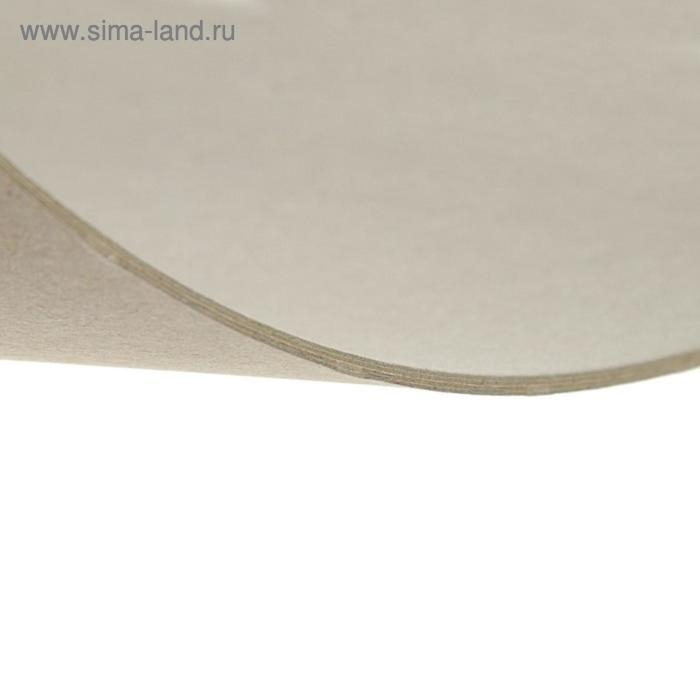 Картон переплётный 2.5 мм, 30 х 30 см, 10 листов, 1500 г/м Картон переплётный 2.5 мм, 30 х 30 см, 10 листов, 1500 г/м", серый