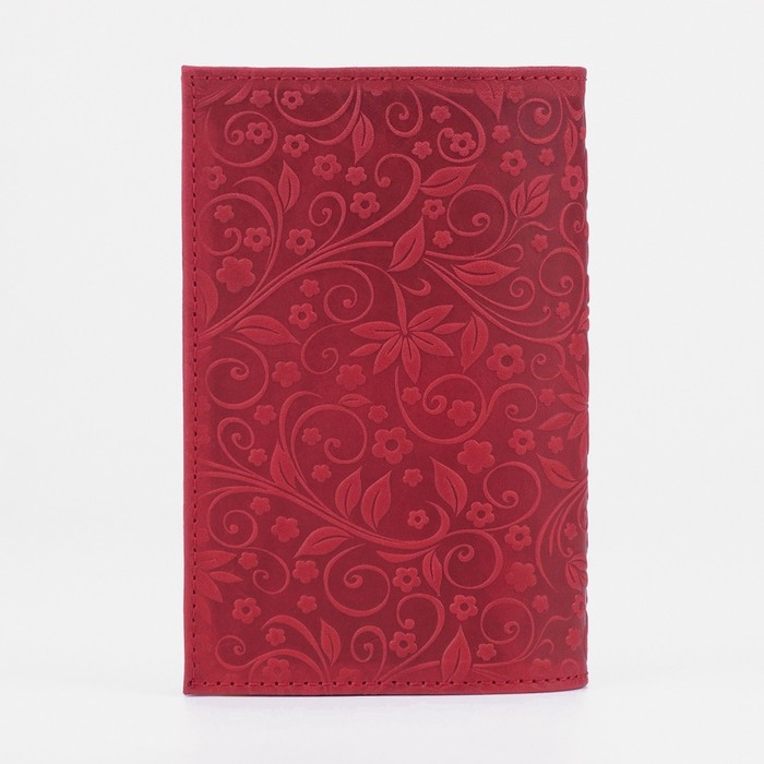 Обложка для паспорта, цвет красный Обложка для паспорта, цвет красный