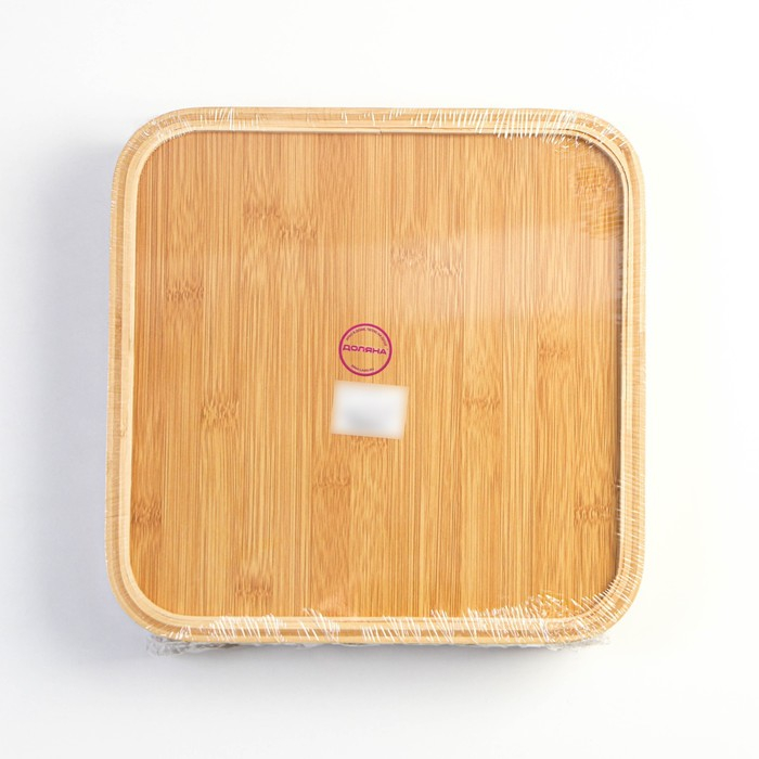 Поднос квадратный Доляна Jungle, 30,5×30,5 см, бамбук Поднос квадратный Доляна Jungle, 30,5×30,5 см, бамбук