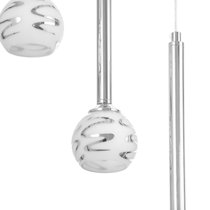 Светильник Светильник "Жаннетт" 9х3Вт G4 Хром 30х30х180см