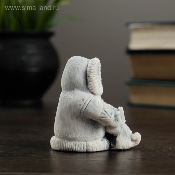 Сувенир Сувенир "Ребенок со щенком" 5,5см