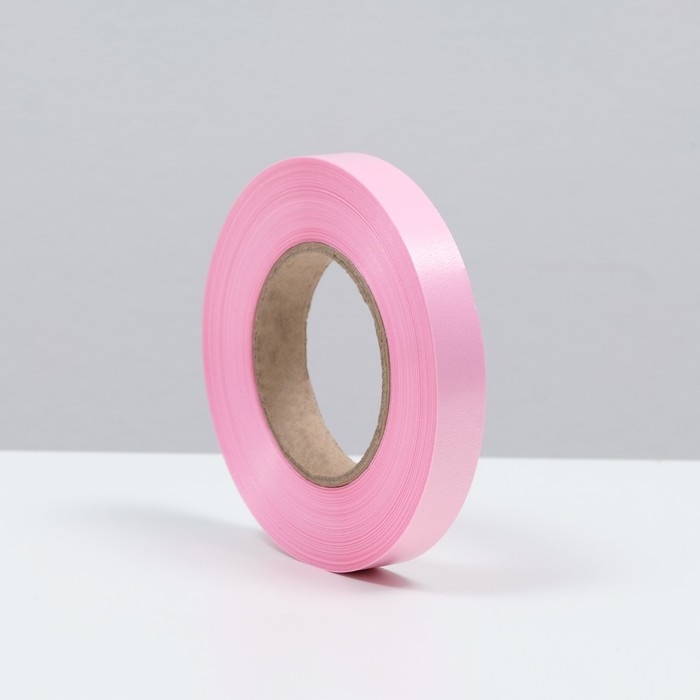 Лента для декора и подарков, розовый, 2 см х 100 м Лента для декора и подарков, розовый, 2 см х 100 м