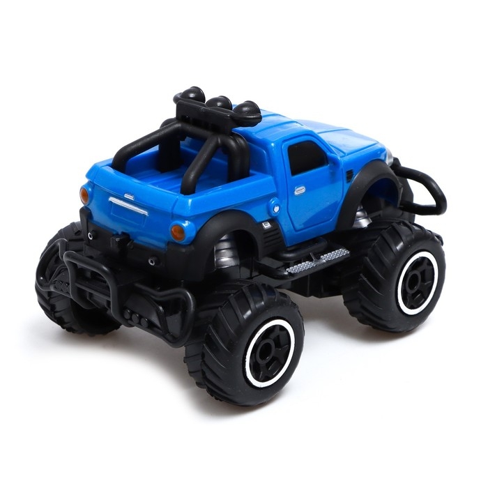 Джип радиоуправляемый «Пикап», работает от батареек, цвет синий Джип радиоуправляемый «Пикап», работает от батареек, цвет синий