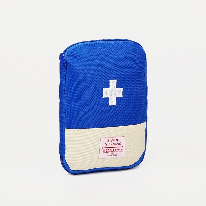 Косметичка на молнии, цвет синий Косметичка на молнии, цвет синий