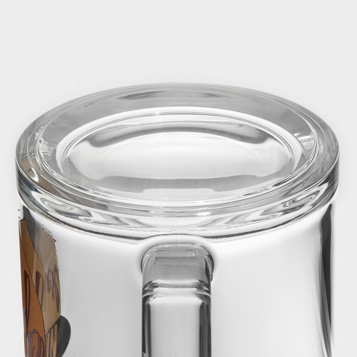 Кружка стеклянная «Ягодка моя», 320 мл, рисунок МИКС Кружка стеклянная «Ягодка моя», 320 мл, рисунок МИКС