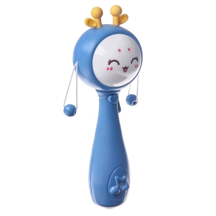 Погремушка «Барабанчик», музыкальная, цвет МИКС, Крошка Я Погремушка «Барабанчик», музыкальная, цвет МИКС, Крошка Я