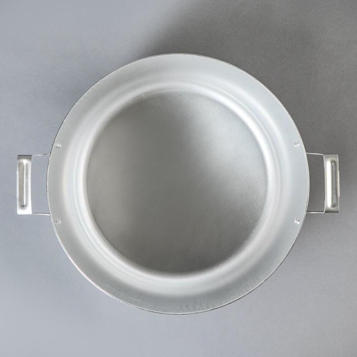 Кастрюля алюминиевая, 15 л, металлическая крышка Кастрюля алюминиевая, 15 л, металлическая крышка