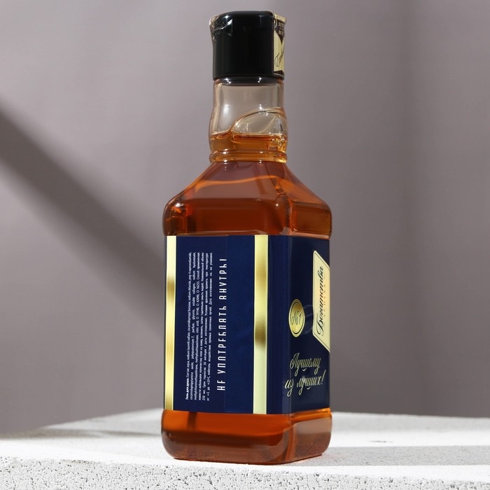 Новогодний подарочный набор косметики «Богатства!», гель для душа во флаконе виски 250 мл и гель для бритья 110 мл, Новый Год Новогодний подарочный набор косметики «Богатства!», гель для душа во флаконе виски 250 мл и гель для бритья 110 мл, Новый Год