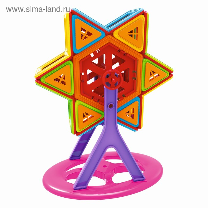 Конструктор магнитный «Замок», 204 детали Конструктор магнитный «Замок», 204 детали