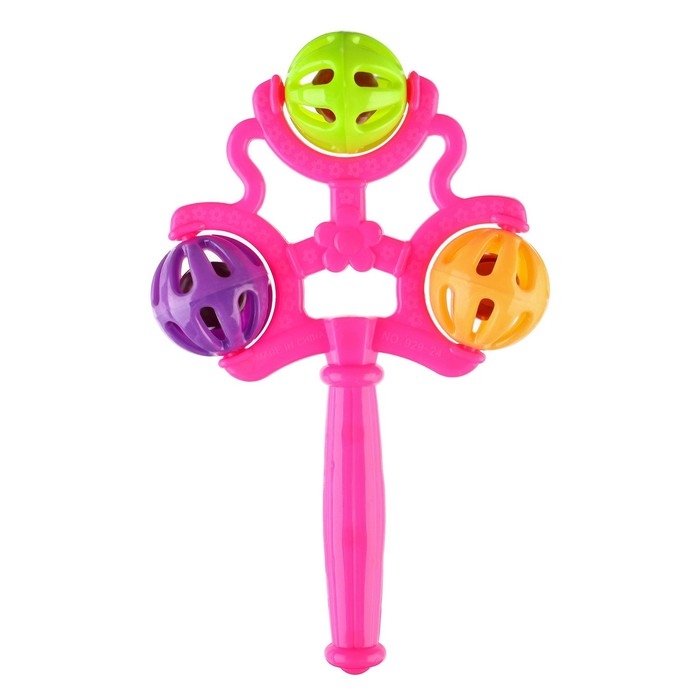 Погремушка «Первая игрушка», цвет МИКС, Крошка Я Погремушка «Первая игрушка», цвет МИКС, Крошка Я