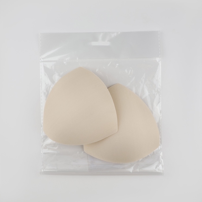 Чашки для бюстгальтера «Треугольник», евро 70-75, пара, цвет бежевый Чашки для бюстгальтера «Треугольник», евро 70-75, пара, цвет бежевый