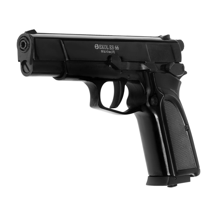 Пистолет пневматический  Пистолет пневматический "Ekol ES 66" кал. 4.5 мм, 3 Дж, корп. - металл