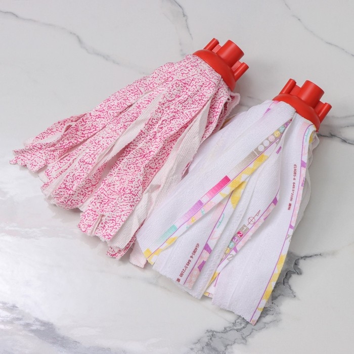 Насадка для швабры ленточная Доляна «Полоски», микрофибра, 30×8×8 см, цвет МИКС Насадка для швабры ленточная Доляна «Полоски», микрофибра, 30×8×8 см, цвет МИКС