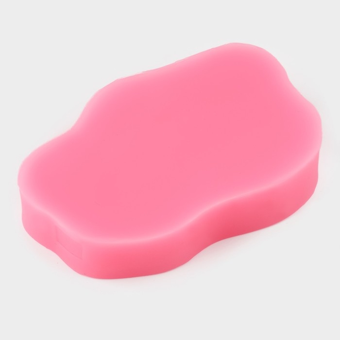 Молд «Ангел с букетом», силикон, 9,3×6×1,9 см, цвет розовый Молд «Ангел с букетом», силикон, 9,3×6×1,9 см, цвет розовый