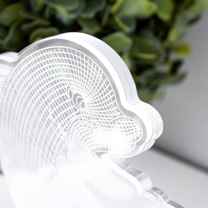 Светильник сенсорный Светильник сенсорный "2 дельфина" LED USB (90см) от батареек 3xАА черный 15х5,5х17,8 см RISALUX 765