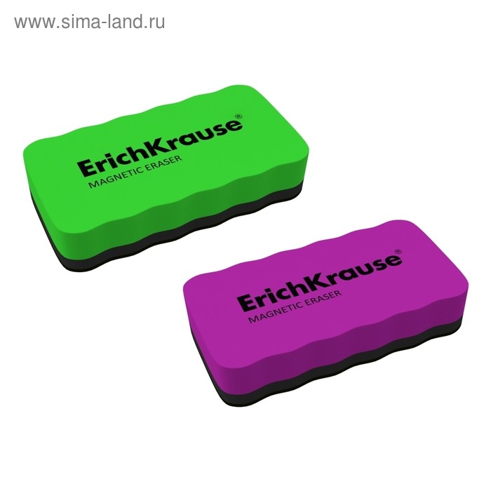 Губка для маркерных досок магнитная, 107 x 57 мм, ErichKrause, МИКС Губка для маркерных досок магнитная, 107 x 57 мм, ErichKrause, МИКС