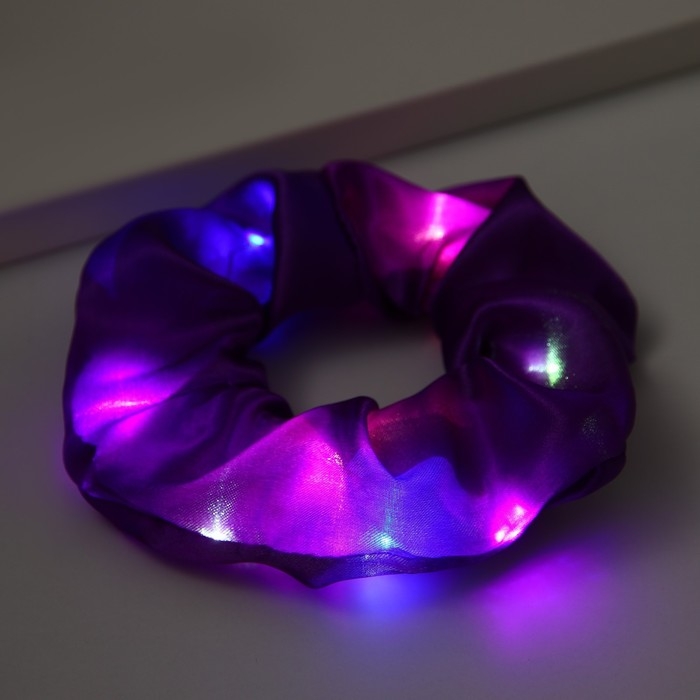 Резинки для волос светящаяся в темноте «Прекрасной принцессе» диам. 10 см Резинки для волос светящаяся в темноте «Прекрасной принцессе» диам. 10 см