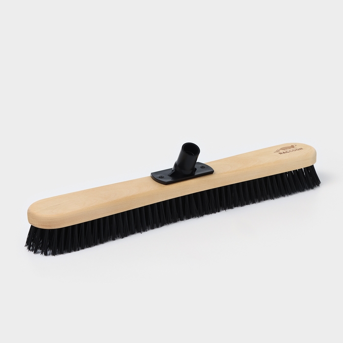 Щётка для пола Raccoon, премиум, 500 мм, черный короткий ворс Щётка для пола Raccoon, премиум, 500 мм, черный короткий ворс