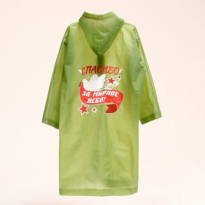 Карнавальный набор «9 мая!», рост 104-152 см, дождевик, флажок Карнавальный набор «9 мая!», рост 104-152 см, дождевик, флажок