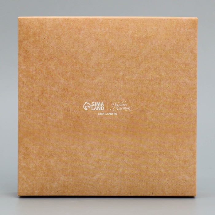 Коробка для конфет, кондитерская упаковка, 9 ячеек, «Ручная работа», 14.7 х 14.7 х 3.5 см Коробка для конфет, кондитерская упаковка, 9 ячеек, «Ручная работа», 14.7 х 14.7 х 3.5 см