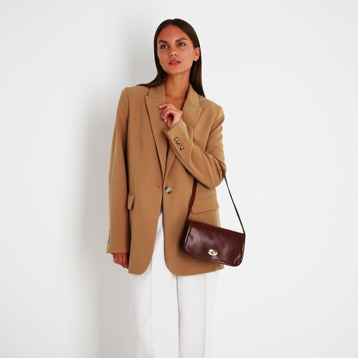 Сумка-мессенджер на клапане, цвет бордовый Сумка-мессенджер на клапане, цвет бордовый