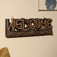 Ключница "WELCOME" МДФ 31х9,5х3,5 см